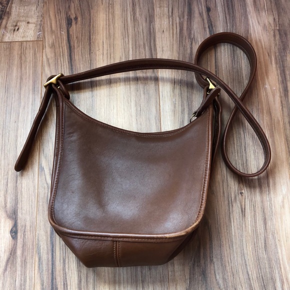Coach Handbags - Vintage Coach Janice Brown Leather Crossbody Bag